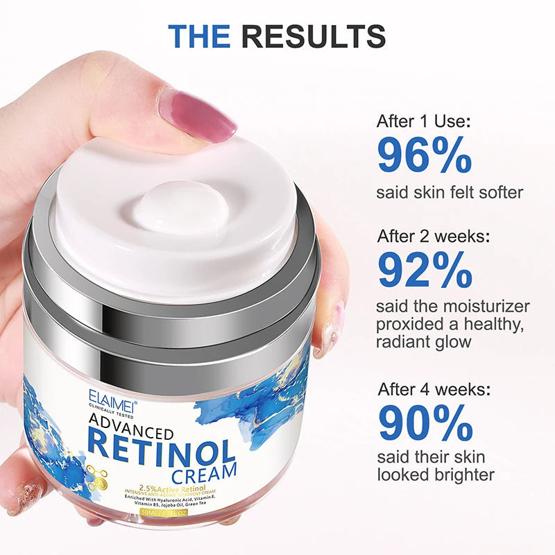 50ml Retinol Face Cream Moisturizing Firming Brightening skincare Collagen Hyaluronic Acid Facial Creams Skin Care Khamik Shop Online