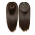 14 Inches Mogolian Cuticle Remy Hair Topper Silky Straight 8x8” Jewish Kosher Human Hairpieces Topper Free Style 120% Density Khamik Shop Online