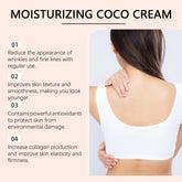 OCEAURA Coconut Oil Body Moisturizing Cream Relieve Dryness Enhance Elasticity Firm Skin Improve Dullness Coconut Oil Care Cream Khamik Shop Online