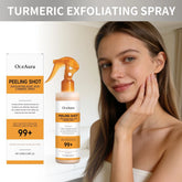 OCEAURA Turmeric Exfoliating Spray Deep Clean Remove Dead Skin Repair Cracks Smooth Brighten Skin Reduce Odor Skin Nourish Spray Khamik Shop Online