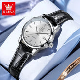OLEVS 6898 Women Watch Original Quartz Watches Waterproof Luminous Date Watch Bracelet Set Ladies&