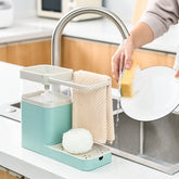 Multifunctional Kitchen Cleaning Combination Rack Maroon Asteria