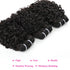 12A Pixie Curls Bundles Bouncy Afro Kinky Curly Hair 3 Bundles Deal Human Hair Weave Extension Natural Color Bundles for Women Khamik Shop Online