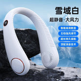 Hot 2026 Neck Fan Portable Rechargeable Mini Quiet Strong Wind Long Battery Life Personal Fan For Summer Outdoor Travel Gift Khamik Shop Online