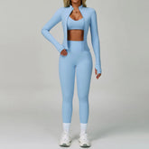 2-3PCS Yoga Suit Women Tracksuit Sports Bra High Waist Leggings Shorts Outfit Gym Set Fitness Push Up Workout Clothes Sportswear Khamik Shop Online