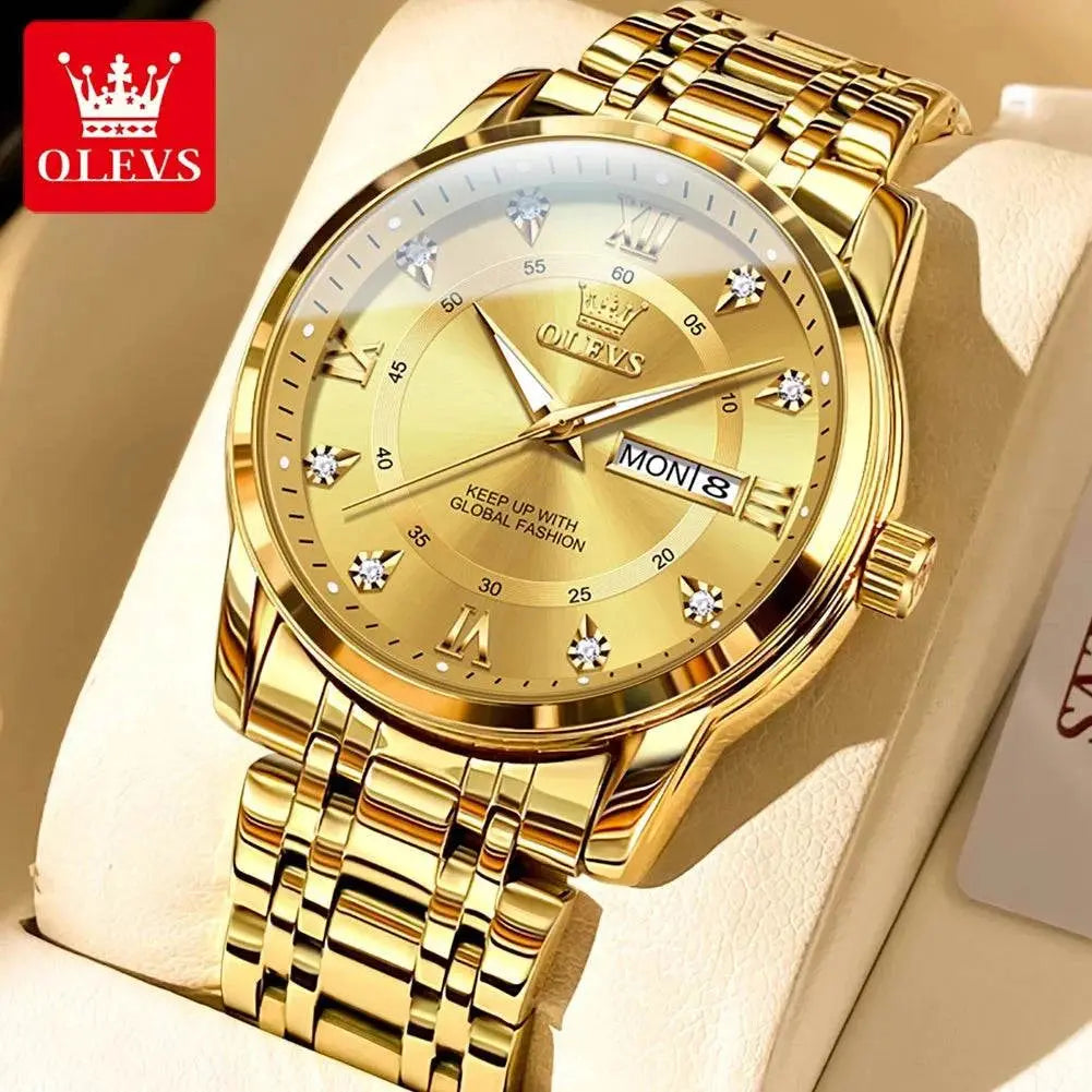 OLEVS Brand Fashion men&