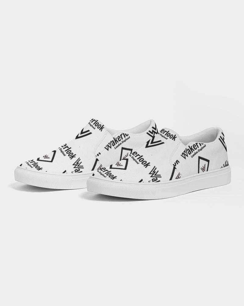 Chaussure Wakerlook homme slip-on en toile, confortable et respirante, avec semelle interchangeable en caoutchouc