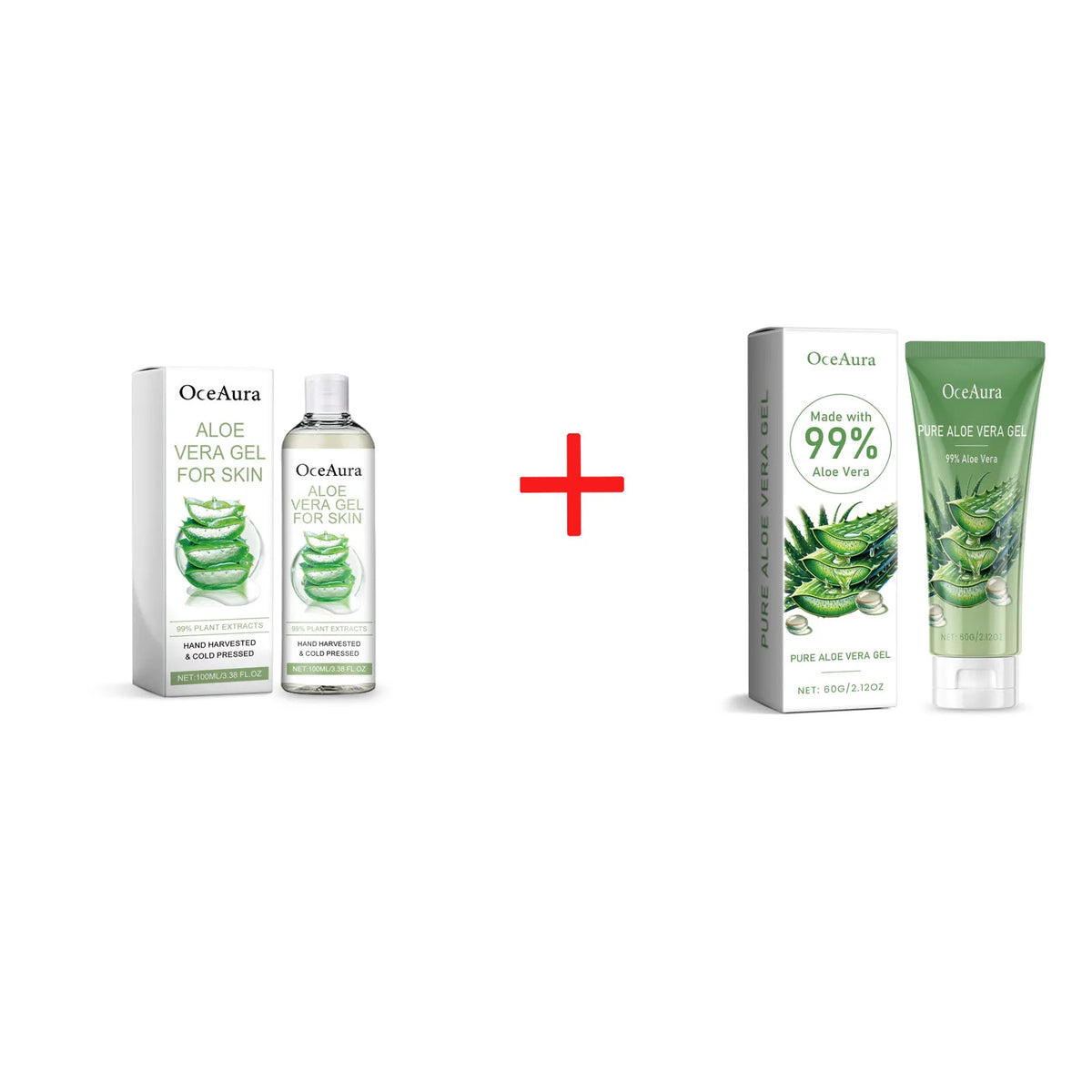 Aloe Vera Gel Pore Shrinking Oil Control Ance Remover Moisturizing Brighten Anti-Aging Facial Essence Beauty Skin Care Products
