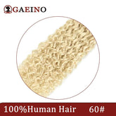 Water Wave Human Hair Weft Extension Dirty Blonde Curly Hair Sew In Weft Hair Extensions Double Weft Remy Hair Wet And Wavy 100G Khamik Shop Online