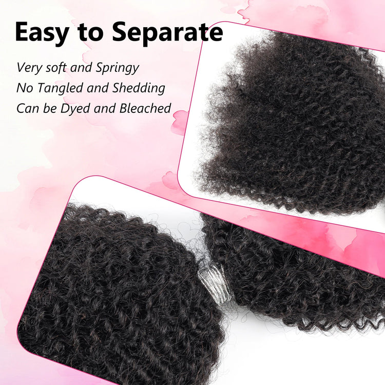 ANNA Factory No Middleman Best Selling Wholesale Price Grey Color 4C100%Human Hair Afro Kinky Bulk Hair Extension for African Khamik Shop Online