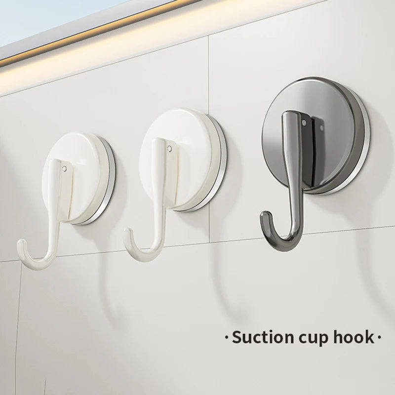 Suction Cup Hooks Punch-free Multifunctional Hanging Key Clothes Hook Bathroom Robe Coat Towel Hook Kitchen Organizer Accessorie Khamik Shop Online