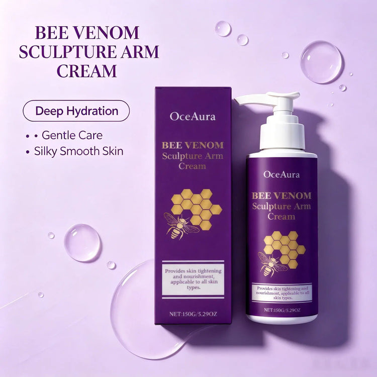 Bee Venom Sculpture Arm Cream Firming Anti-Sagging Arm Lotion Deep Hydrate Rough Dry Arm Skin Body Sculpting Massage Cream Khamik Shop Online