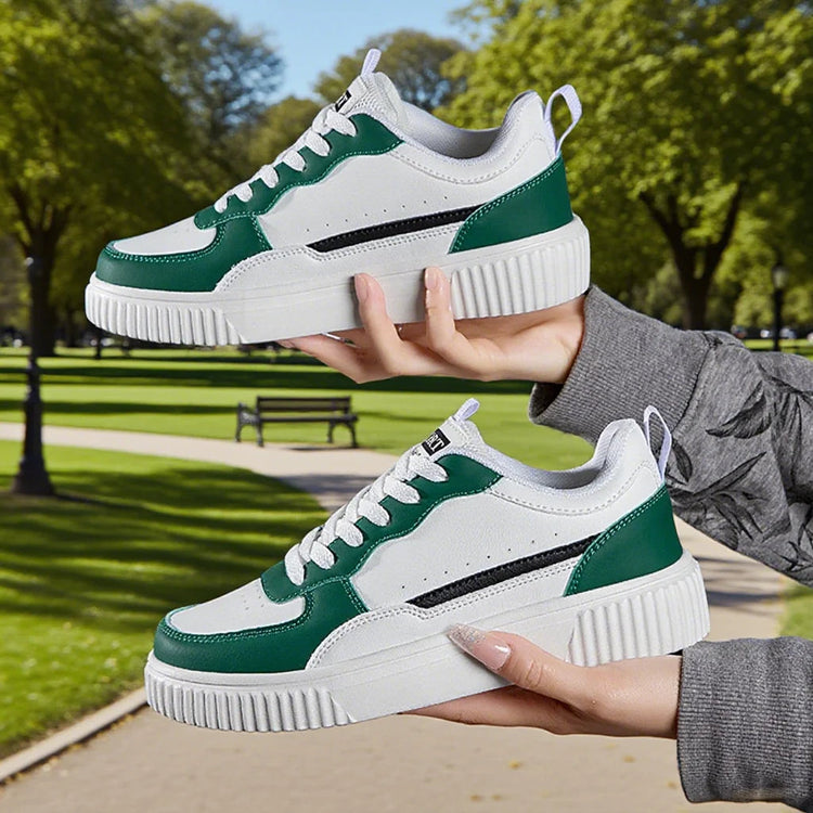 Fashion Women Casual Shoes Breathable Walking Flat Shoes Sneakers White Female Footwear Sports Running Outdoor Walking For Men Khamik Shop Online
