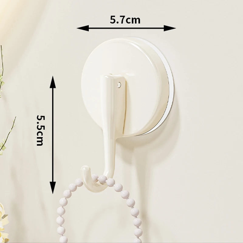 Suction Cup Hooks Punch-free Multifunctional Hanging Key Clothes Hook Bathroom Robe Coat Towel Hook Kitchen Organizer Accessorie Khamik Shop Online