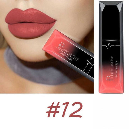 Makeup matte matte lip gloss lipstick Periwinkle Abderus