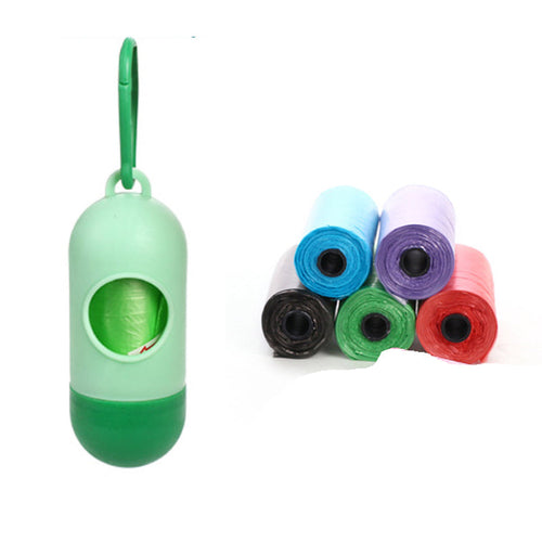 Pet Trash Bag Dog Poop Bags For Waste Refuse Cleanup Pear Daisy