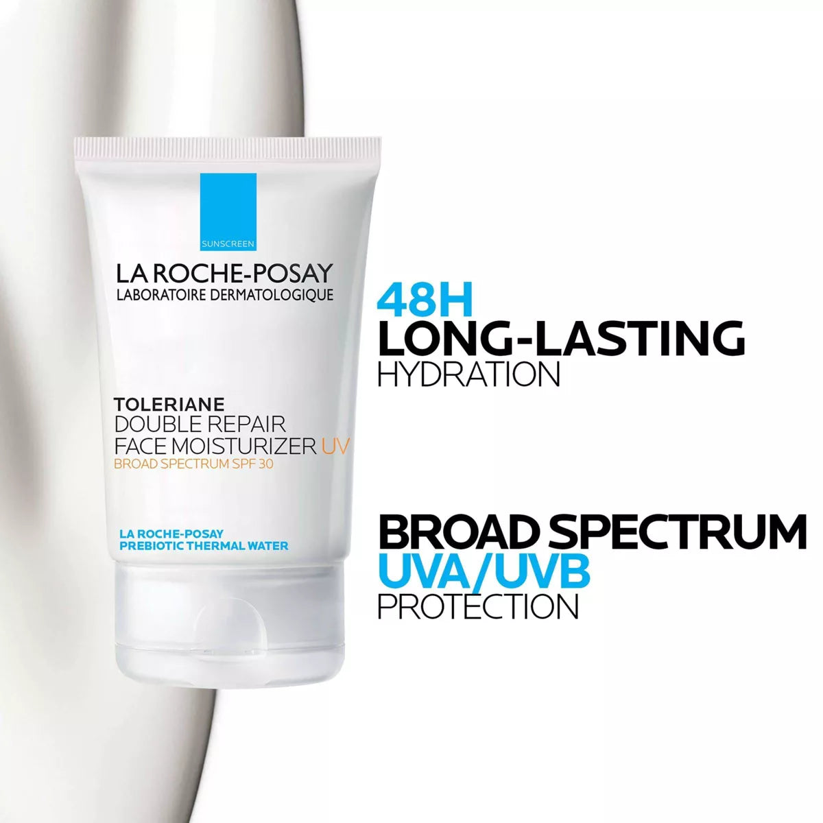 La Roche Posay Toleriane Face Moisturizer Sunscreen with Ceramide and Niacinamide - SPF 30