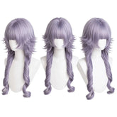 Lavender Purple High Level Comes with Anti Stiff Jellyfish Head and bangs Daily Top Synthetic Full Head Set Khamik Shop Online