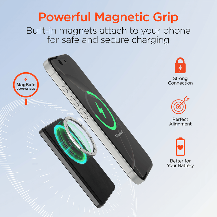HyperGear PowerPack MAG Slim Power Bank Sky Iapetus