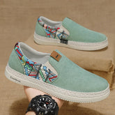 Portable men casual cloth shoes ultra light weight, compact design, breathable shoes for travel and business trips Khamik Shop Online