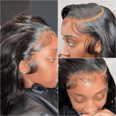 Burmese Hair Body Wave 4x4 Transparent Lace Closure Human Hair Wig 30 Inch 13x4 Lace Front Wig Pre-Plucked With Baby Hair Khamik Shop Online