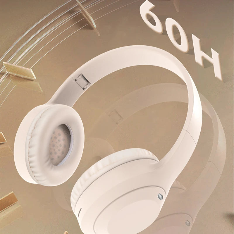 Over Ear HIFI Stereo M5 Headsets Wireless Bluetooth 5.3 Headphones Sports Gaming Earphones Support TF/AUX noise reduction Khamik Shop Online
