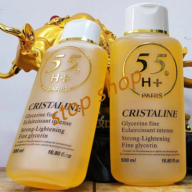 Glycerine Body Moisturizer for Glowing Skin – 55H+ CRISTALINE Body Lotion, Hydrating Smoothing Oil, Fine Eclaircissant Body Car Khamik Shop Online