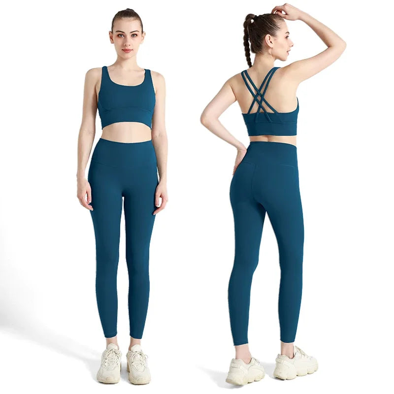 Summer New 2 Piece Yoga Clothes  Women&