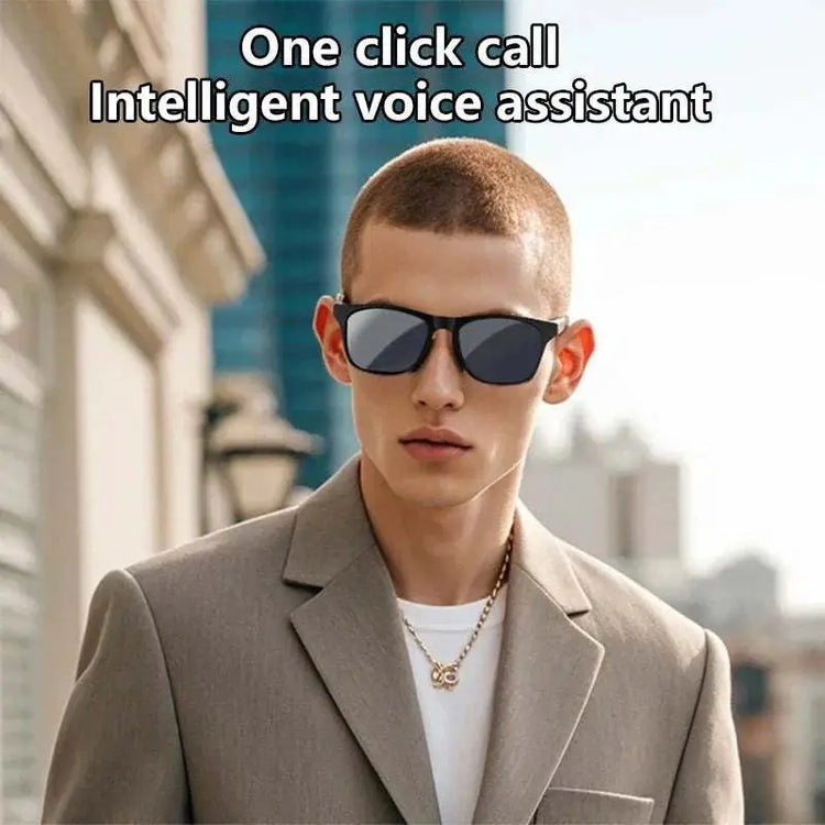 Lenovo 2026 New AI Smart Glasses 8K HD Voice Assistant Translator Control Touch Photo Camera Recording Bluetooth Sunglasses Khamik Shop Online