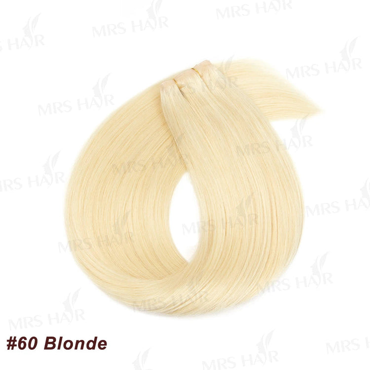 Invisible Long Tape PU Weft Human Hair Bundles Real Natural Hair Seamless & No-Glue Injected Tape In Hair Extensions Thick Ends Khamik Shop Online