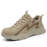 LEIANDUN Work Sneakers anti-smash Shoes Men Safety Shoes Puncture-Proof Work Shoes Boots Fashion Footwear safety shoes Khamik Shop Online