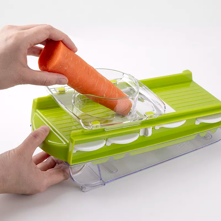 Smart Multi Space Saver Grater and chopper Salmon Lucky