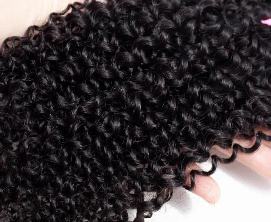 BeuMAX 10A Grade 3/4 Bundles Kinky Curly Brazilian Human Hair Cerise Alfie