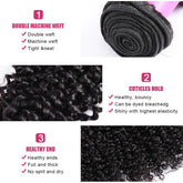 BeuMAX 10A Grade 3/4 Bundles Kinky Curly Brazilian Human Hair Cerise Alfie