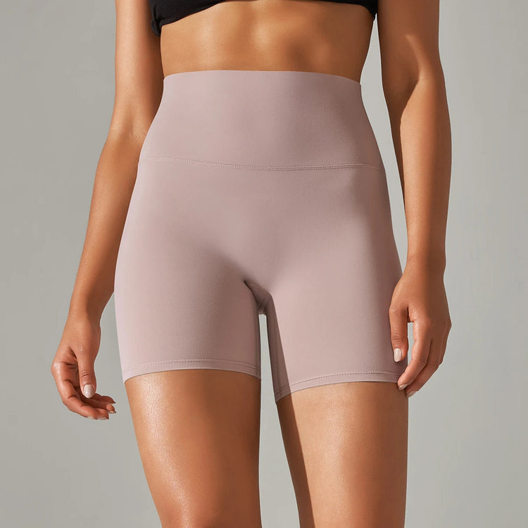 Yoga Shorts Women Fitness Shorts Running Cycling Shorts Breathable Sports Leggings High Waist Summer Workout Gym Shorts Khamik Shop Online