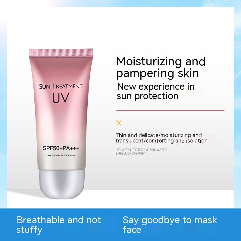 Sunscreen SPF50 Isolation UV Protection Summer Periwinkle Abderus