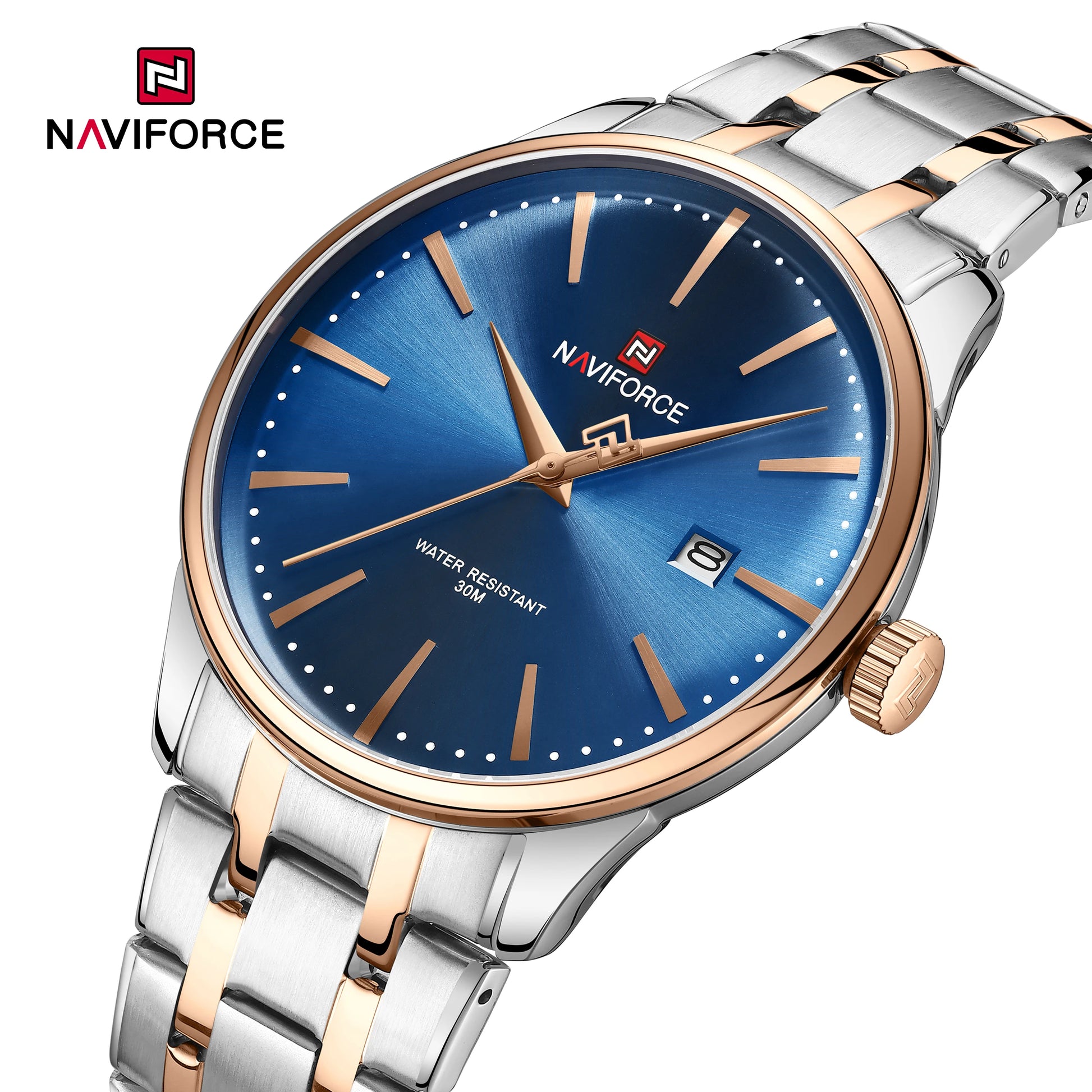 Luxury Men'S Calendar Watches Waterproof Fashion Business Stainless Steel Strap Quartz Wristwatches Relogio Masculino