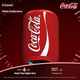 New Coke-Cola Collaboration Bluetooth Audio Bluetooth 5.4 RGB Lighting Voice Activation Card Slot Portable Bluetooth Speaker Khamik Shop Online