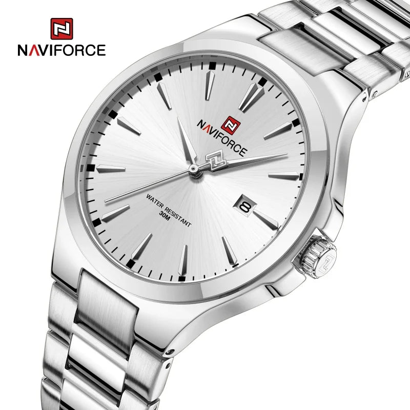 Original Design Fashion Men'S Watches Stainless Steel Simple Calendar Male Waterproof Wristwatches Relogio Masculino