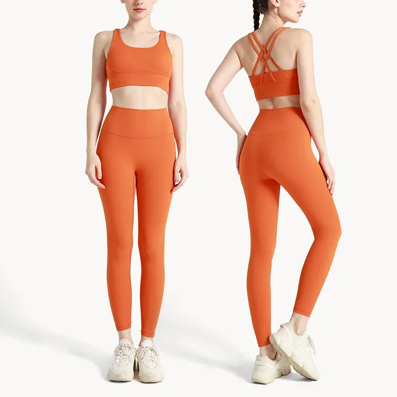 Summer New 2 Piece Yoga Clothes  Women&