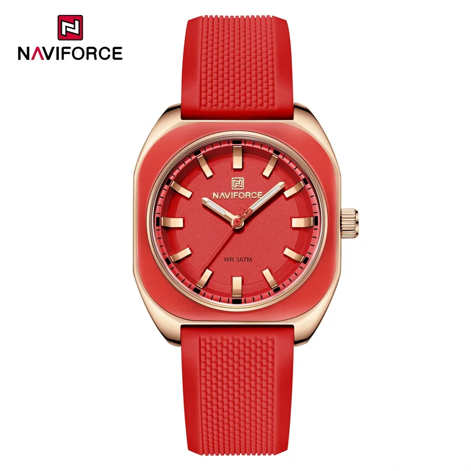 Fashion Women'S Casual Elegant Simple Polygon Quartz Silicone Watch Gift for Women Wristwatch Casual Relogio Feminino