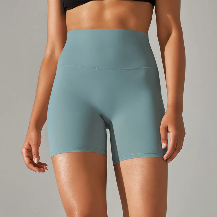 Yoga Shorts Women Fitness Shorts Running Cycling Shorts Breathable Sports Leggings High Waist Summer Workout Gym Shorts Khamik Shop Online