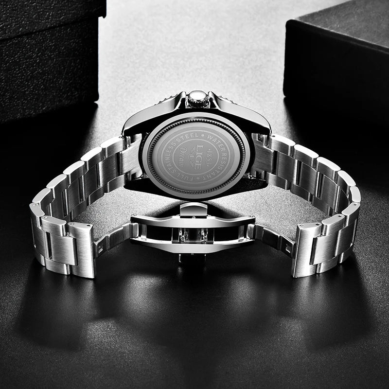 Fashion Quartz Watch for Men Date Clock Sports Waterproof Watches Men Luminous Wrist Watch Luxury Relogio Masculino +Box