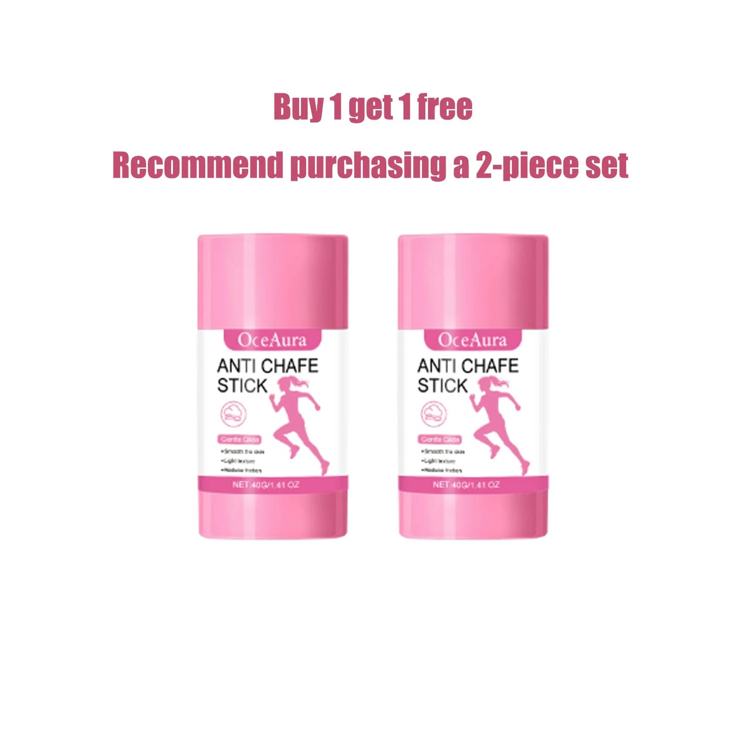 OceAura Anti Chafe Stick for Sports & Daily Use Sweat Resistant Anti Chafing Moisturizing Thigh Underarm Chafing Relief Stick Khamik Shop Online