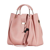 Three-Piece Fashion Casual Messenger Bag For Women Maroon Asteria