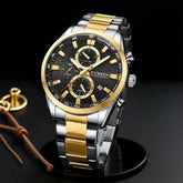 CURREN Casual Quartz Chrono Sport Watches Brands for Men Stainless Steel Bracelet Multifunction Dial 2023 Wristwatch with Date Khamik Shop Online