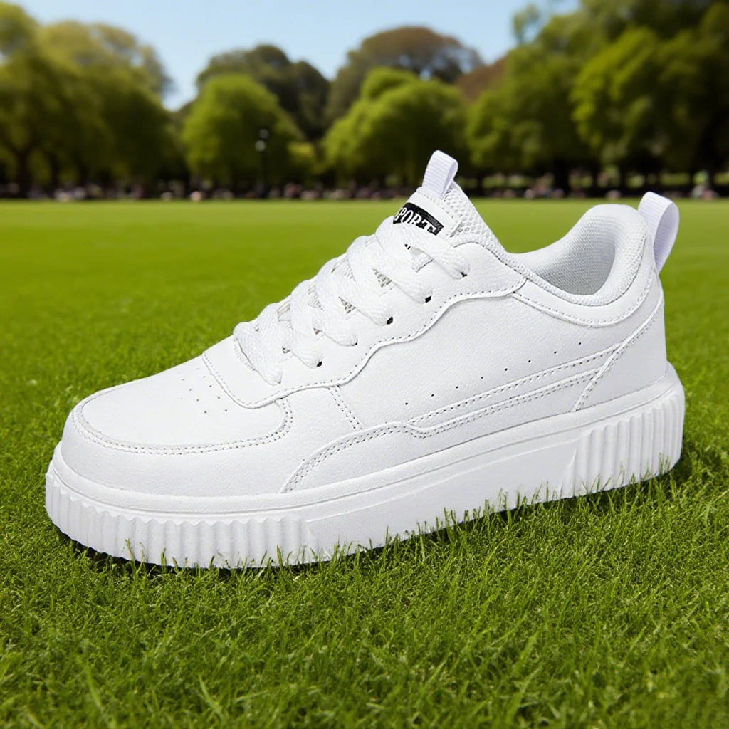 Fashion Women Casual Shoes Breathable Walking Flat Shoes Sneakers White Female Footwear Sports Running Outdoor Walking For Men Khamik Shop Online