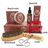 WOODSMAN™ – Premium Beard Grooming Gift Set with Beard Oil & Cream Carmine Juneberry