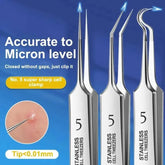 7/8Pcs Blackhead Remover Kit Professional Blackhead  Needle Skin Care Tools Stainless Steel Pimple Extraction Tools Khamik Shop Online