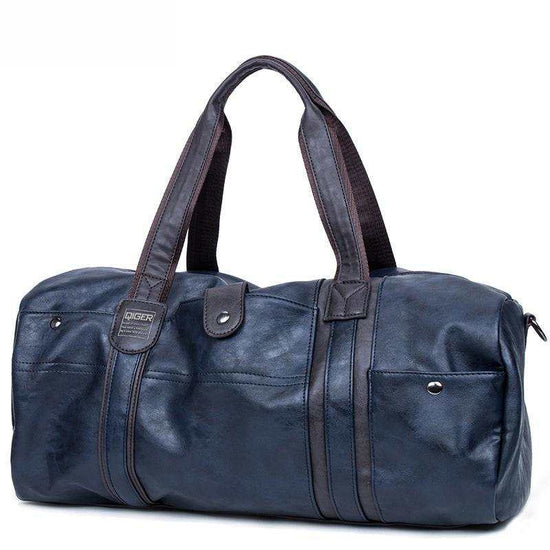 Sac de voyage en cuir de loisirs avec poche pour téléphone et caméra en polyester